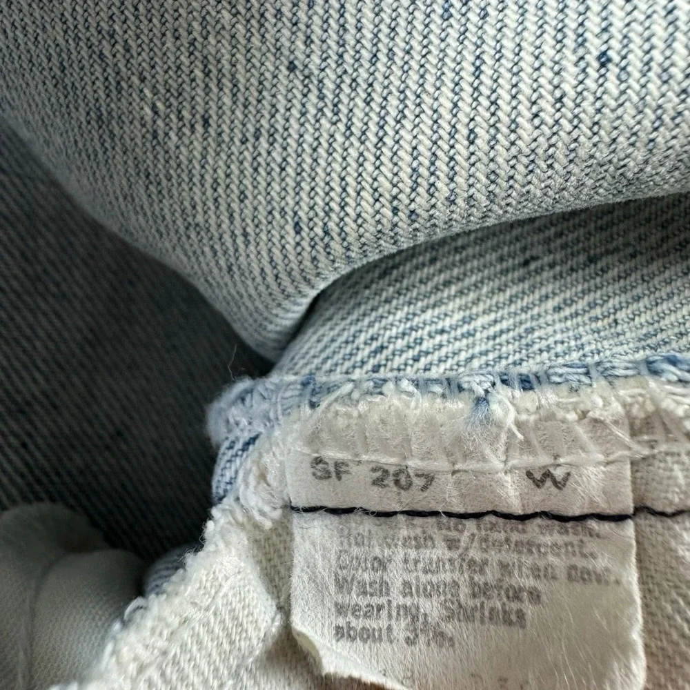 Vintage Levi's 517 Orange Tab Bootcut Jeans 20517-0217 Fits 35x27.5 USA Flare - Picture 6 of 9